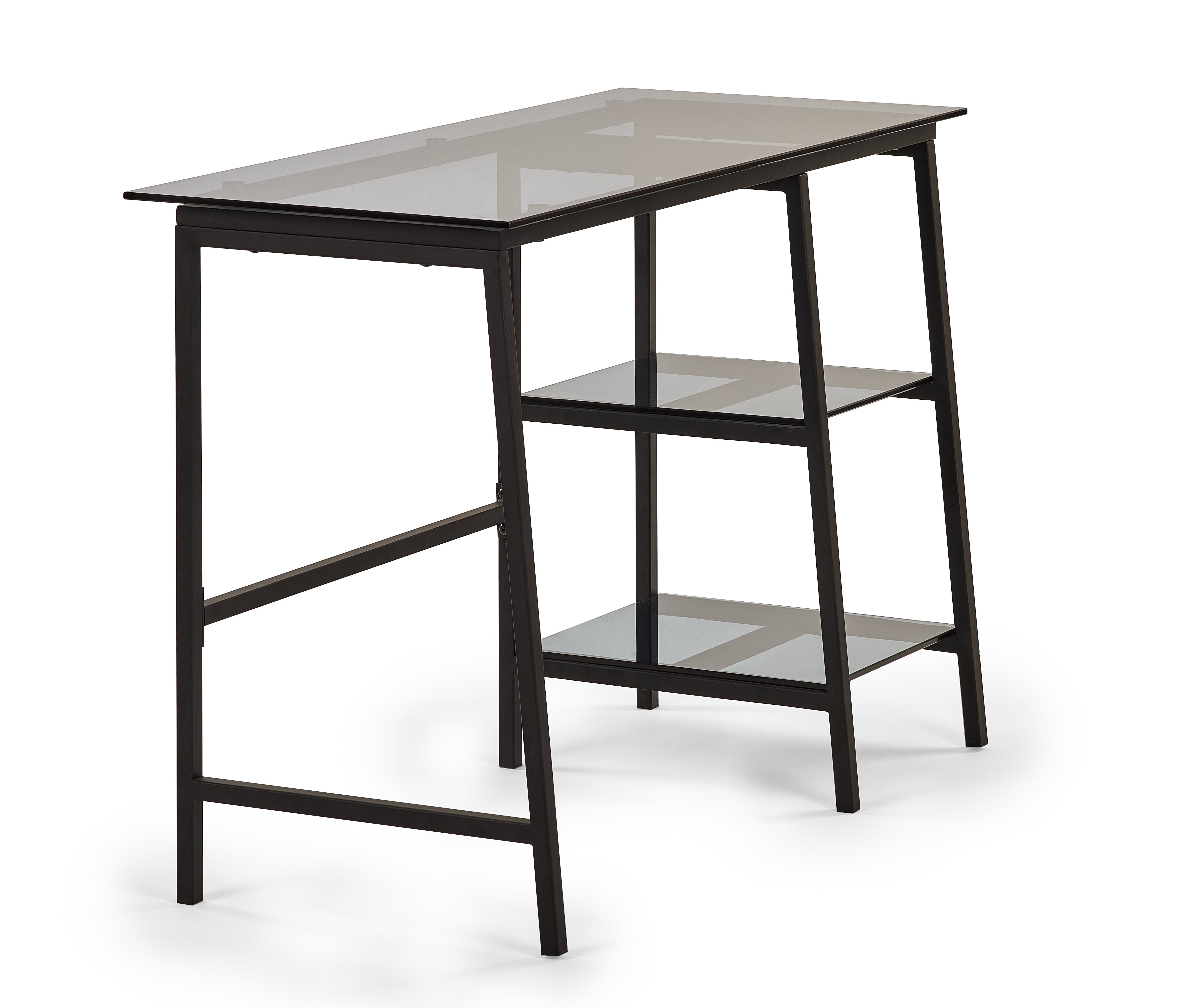 Mayfair Smoked Glass Desk